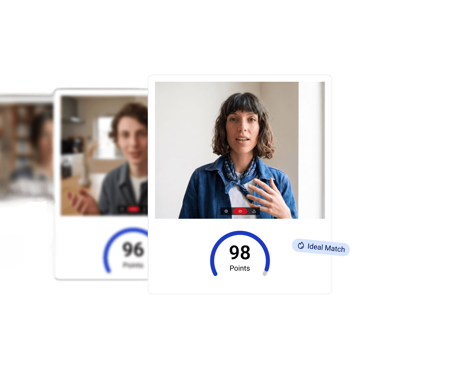 AI hiring pages candidate matching preview
